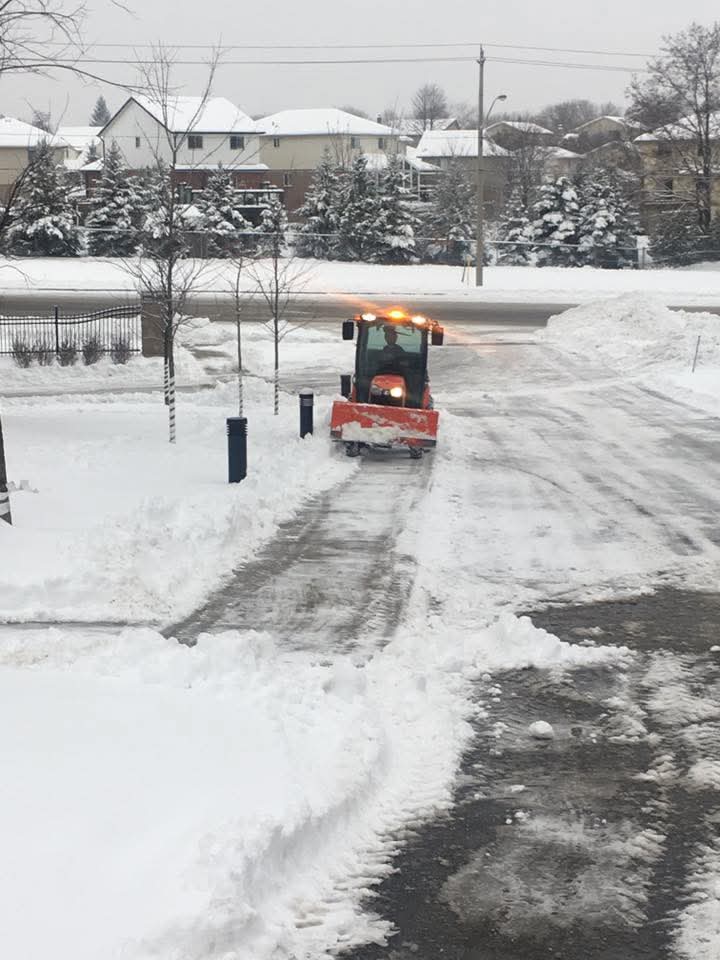 Commercial snow removal